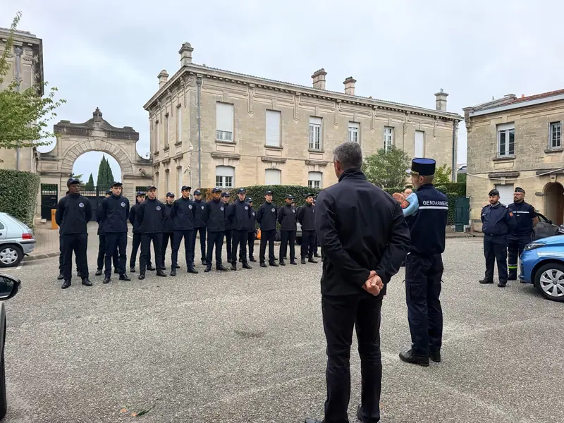Découverte des métiers de la Gendarmerie, caserne Judaïque