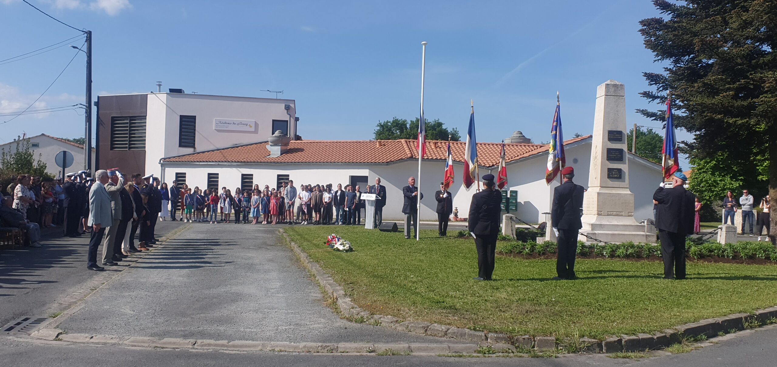 Cérémonie Commémorative - Les Cadets de la Gendarmerie Nationale de Gironde